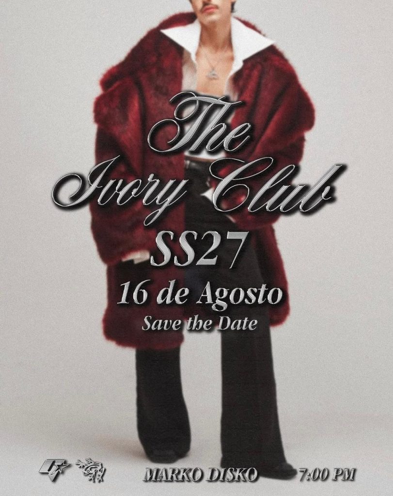 🎭 The Ivory Club llega a Tijuana el domingo 16 de agosto de 2026 en Marko Disko. Disfruta una experiencia teatral con temática de boda, código Wedding Guest y after party. Boletos generales $200 MXN.