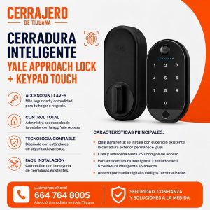 En El Cerrajero de Tijuana, somos especialistas en seguridad digital y cerrajería electrónica en Tijuana, brindando atención rápida y confiable en Zona Río, Pueblo Amigo, Centro, Libertad, Pinos, Benton, 5 y 10, Revolución, Línea, Plaza Península y Plaza Alameda. En El Cerrajero de Tijuana, somos especialistas en seguridad digital y cerrajería electrónica en Tijuana, brindando atención rápida y confiable en Zona Río, Pueblo Amigo, Centro, Libertad, Pinos, Benton, 5 y 10, Revolución, Línea, Plaza Península y Plaza Alameda.